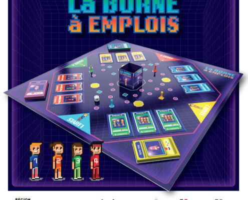 jeu la borne à e