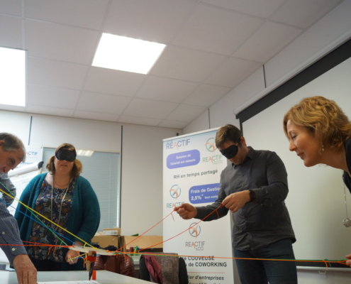 crayon coopératif avec masques occultants