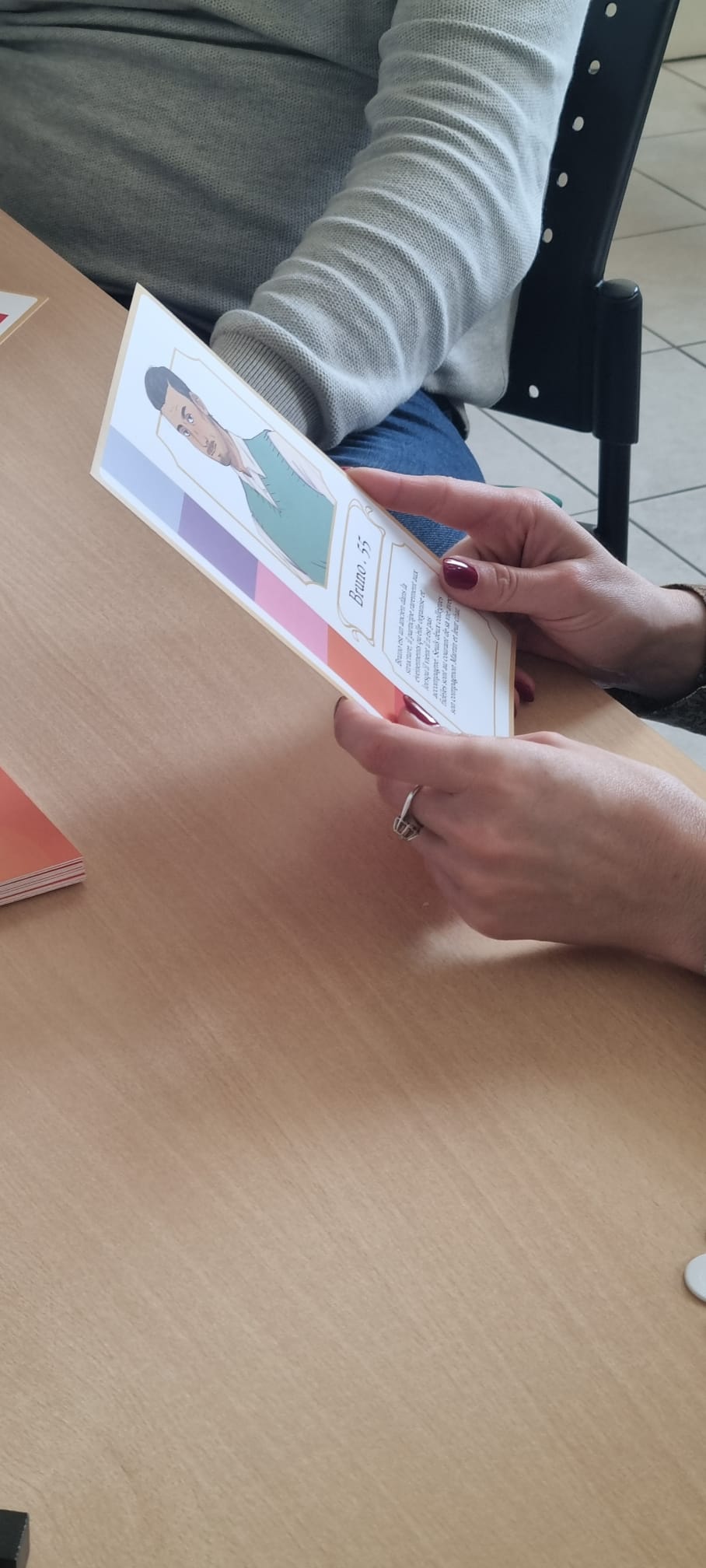 jeu acceptaction découverte personnages