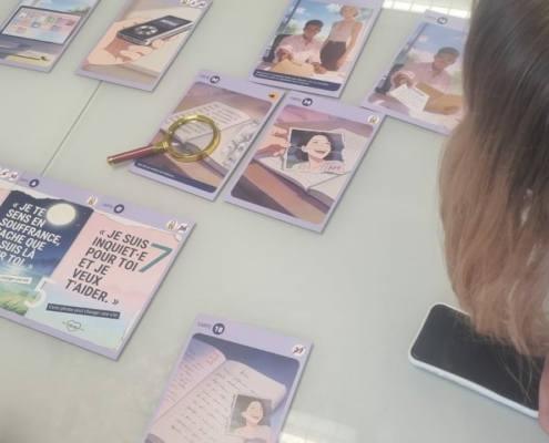 enquête de sens jeu de kelje l'escape game sur la crise suicidaire